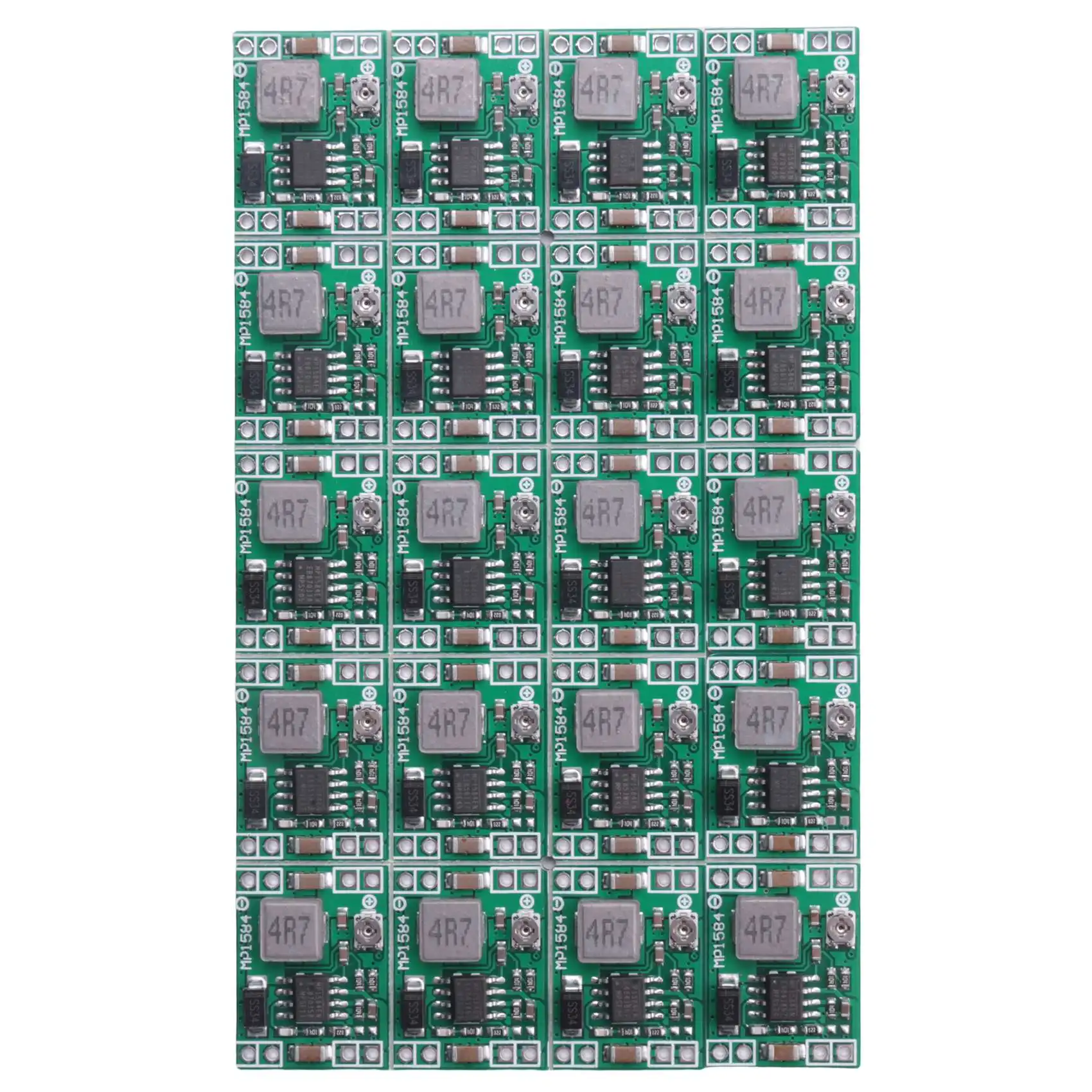 

20 Pcs Mini MP1584EN DC-DC Buck Converter Adjustable Power Supply Module 24V to 12V 9V 5V 3V Reduced Voltage Regulator