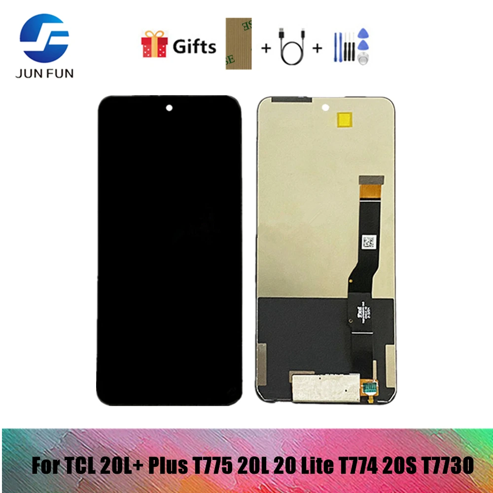 

LCD For TCL 20L+ Plus T775 20L 20 Lite T774 20S T773O Display Premium Quality Touch Screen Replacement Parts Mobile Phone Repair