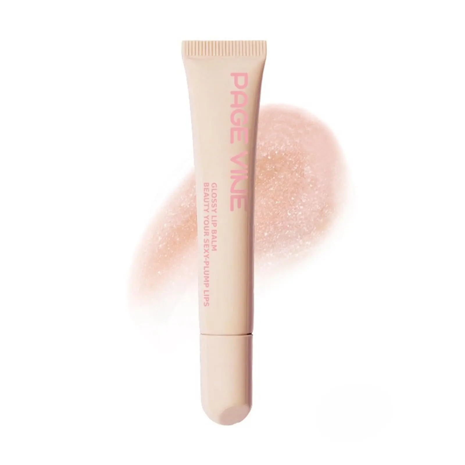 Two Lip Gloss Set for Quick Film Formation, Moisturizing, Brightening and Whitening Makeup Set