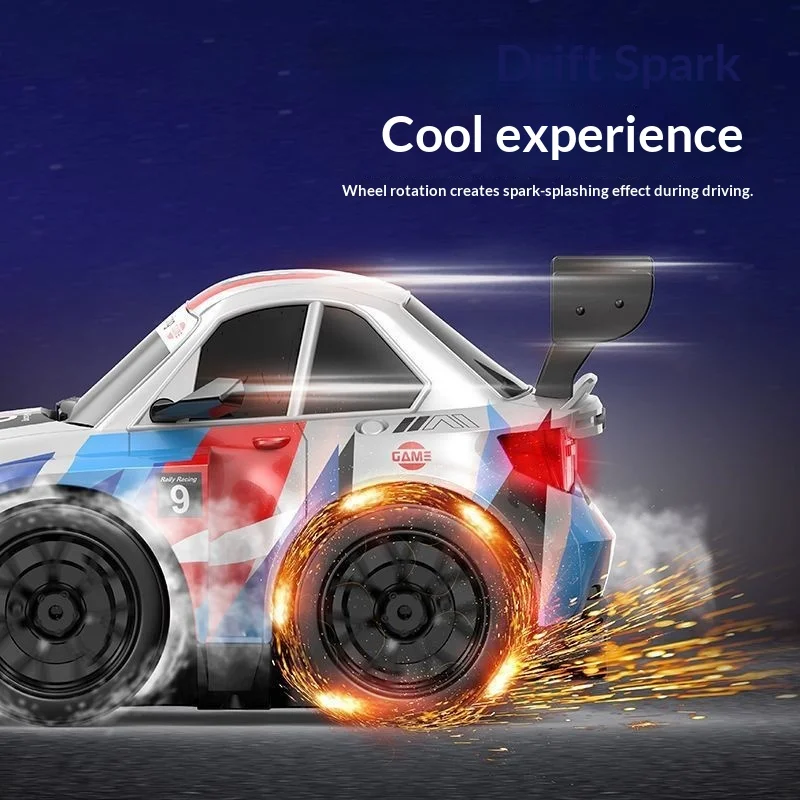 Voiture RC Drift 4x4 - Commande Proportionnelle, Lumières LED, Jouet Télécommandé