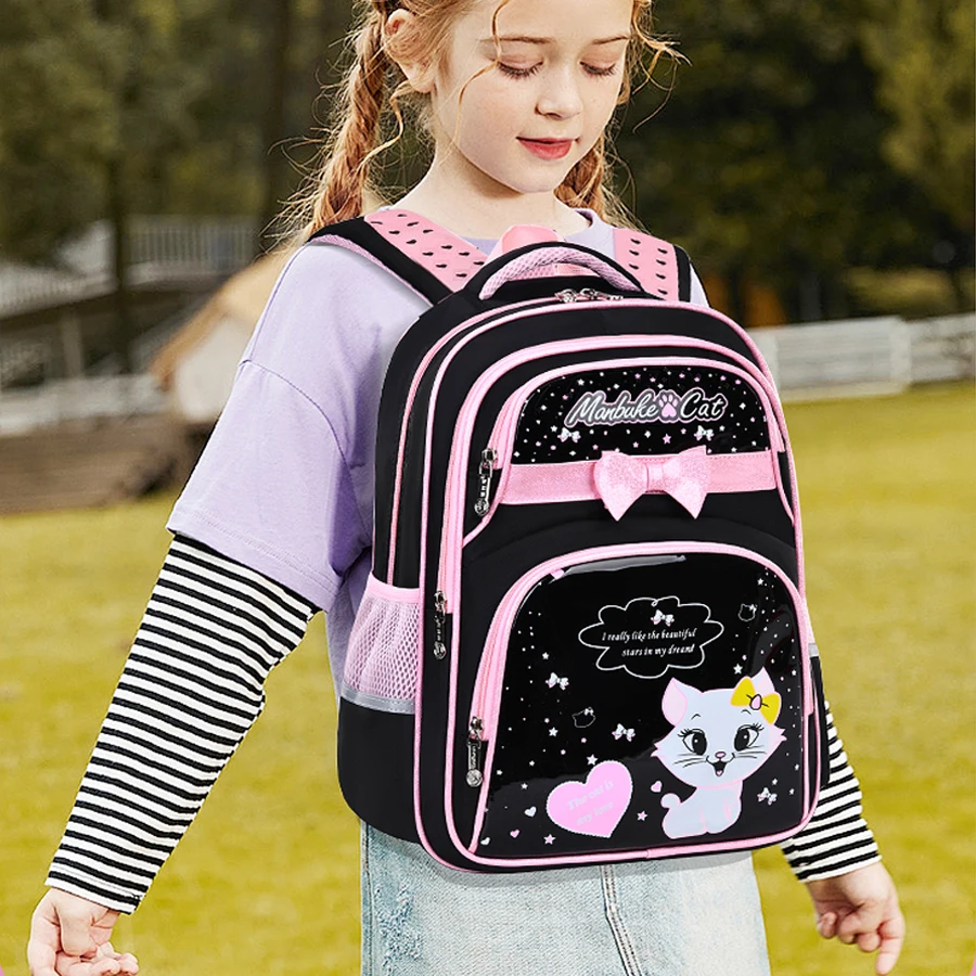 Children's Shoulder Bag Elementary School Students Schoolbag Girls