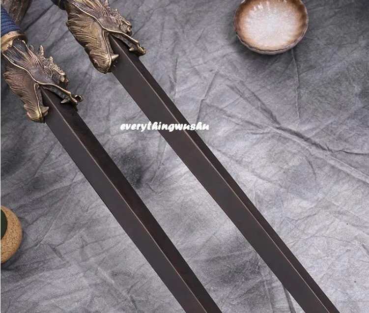 Traditional Shuang Jian Chinese Double Jian Chinese Metalworking Craft