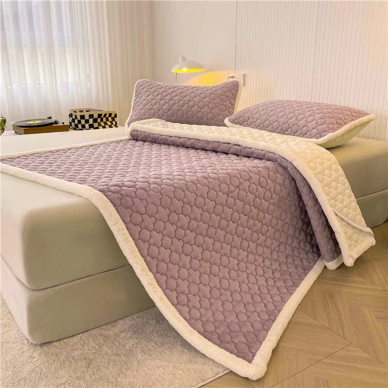 AISIRUI Winter Warm Topper Bed Mattress Single Double Mattress King Size Beds and Furniture Tatami for Sleep Bedroom Furniture 4