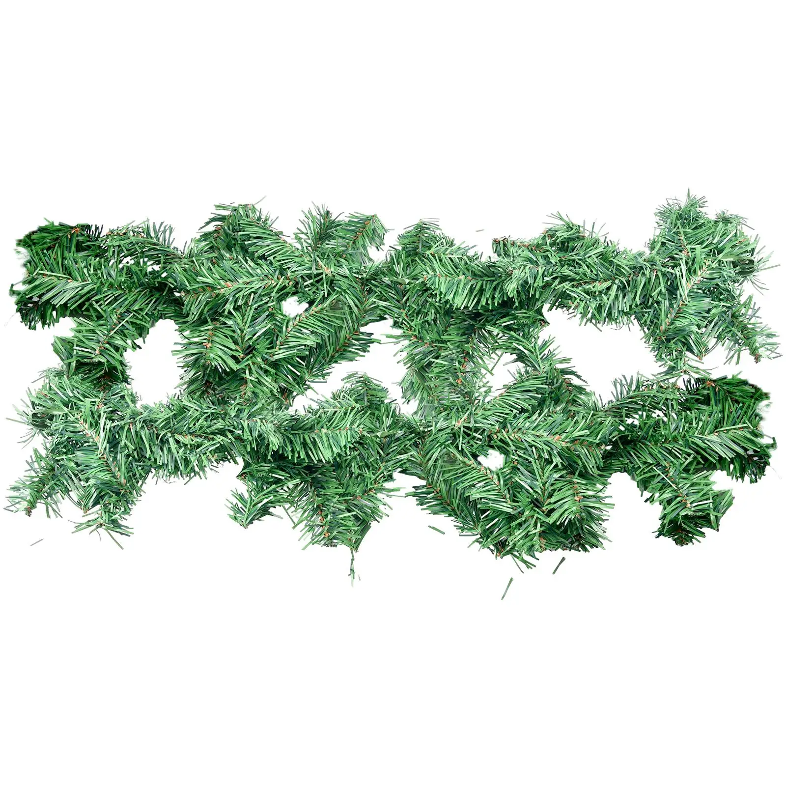 1 stücke 2,7 M Künstliche Grüne Weihnachten Girlande Kranz Weihnachten Kiefer Rattan Dekor Wohnkultur Weihnachten Treppen Dekoration – Detail 19