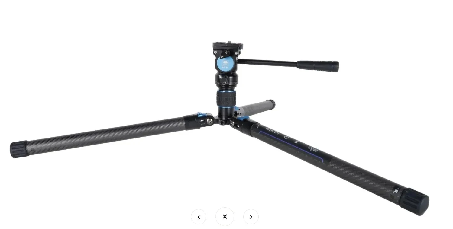 511110 SIRUIカーボンファイバートラベル三脚