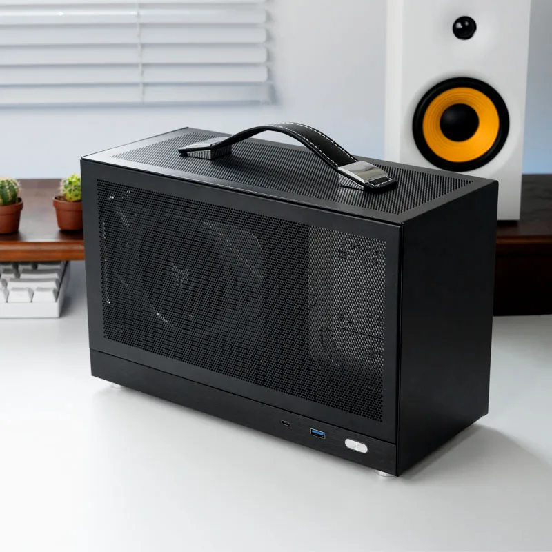 S300-ブラックシャーシ,ポータブル,タイプ完全なミニ