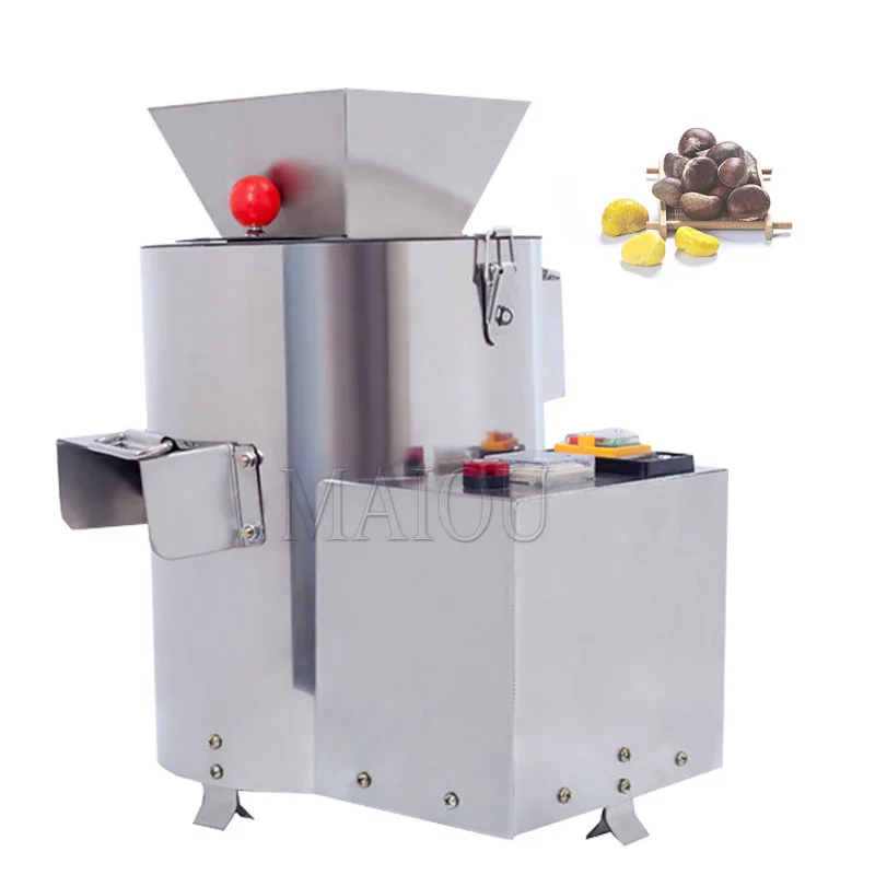 

Stainless Steel Chestnut Peeling Machine Chestnut Sheller With An Output Of 175Kg /H Stable And Efficient