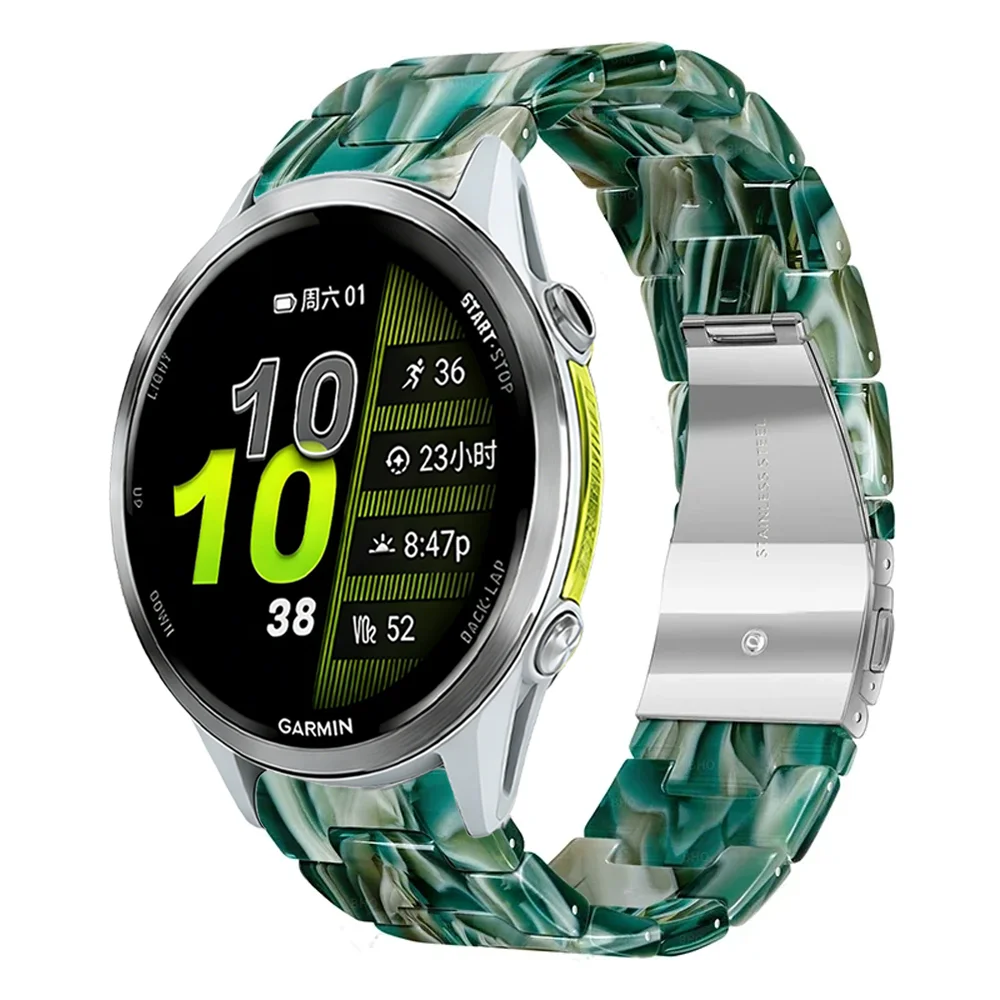 Resin Strap: Comfortable Bracelet for Smartwatches (20mm/22mm)
