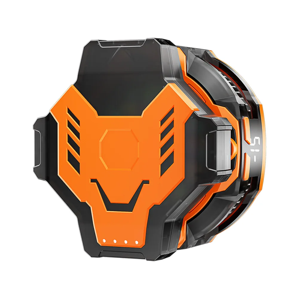 새로운 마그네틱 휴대폰 쿨러, 충전식 배터리 및 LED 디스플레이 탑재, 효율적인 냉각 기술, 마그네틱 부착 액세서리