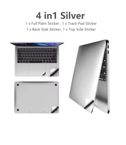 Body Guard Protective Vinyl Decal Case Cover Skin for MacBook retina 13" 12" A1502 A1534 15.4" A1398 2012 2015