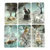 Seasonal Fox Tarot Cards For Beginners And Understanding Meanings On Them Edition Oracle Board Playing Table Games 4