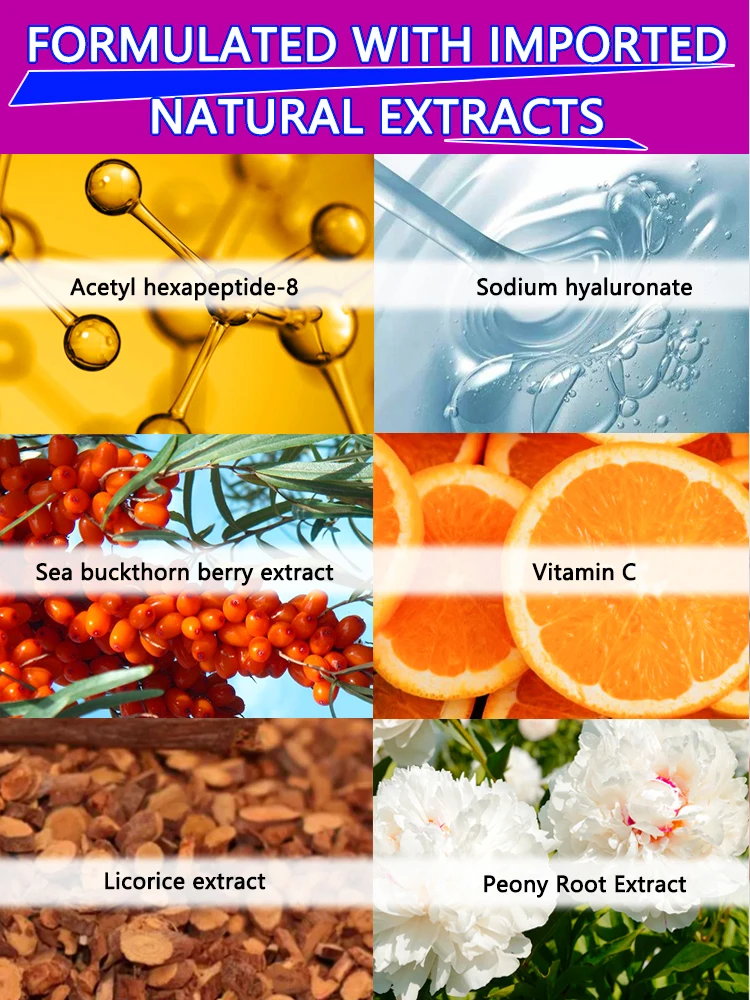 Repair skin, reshape skin factors, remove wrinkles and anti-aging,18 years younger. 6