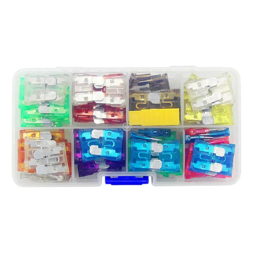 Porta Fusibili 12 Volt A 6 Vie Per 12V/24V, Portafusibili 12V Con 12 Fusibili ATC/ATO, Senza Indicatore LED, Connessione Positiva E Negativa, Per - Foto 11