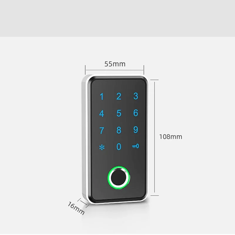 TTLock Bluetooth APP Password Drawer Lock Cabinet Lock GYM Bathroom Electronic Digital Locker Wooden Smart Fingerprint