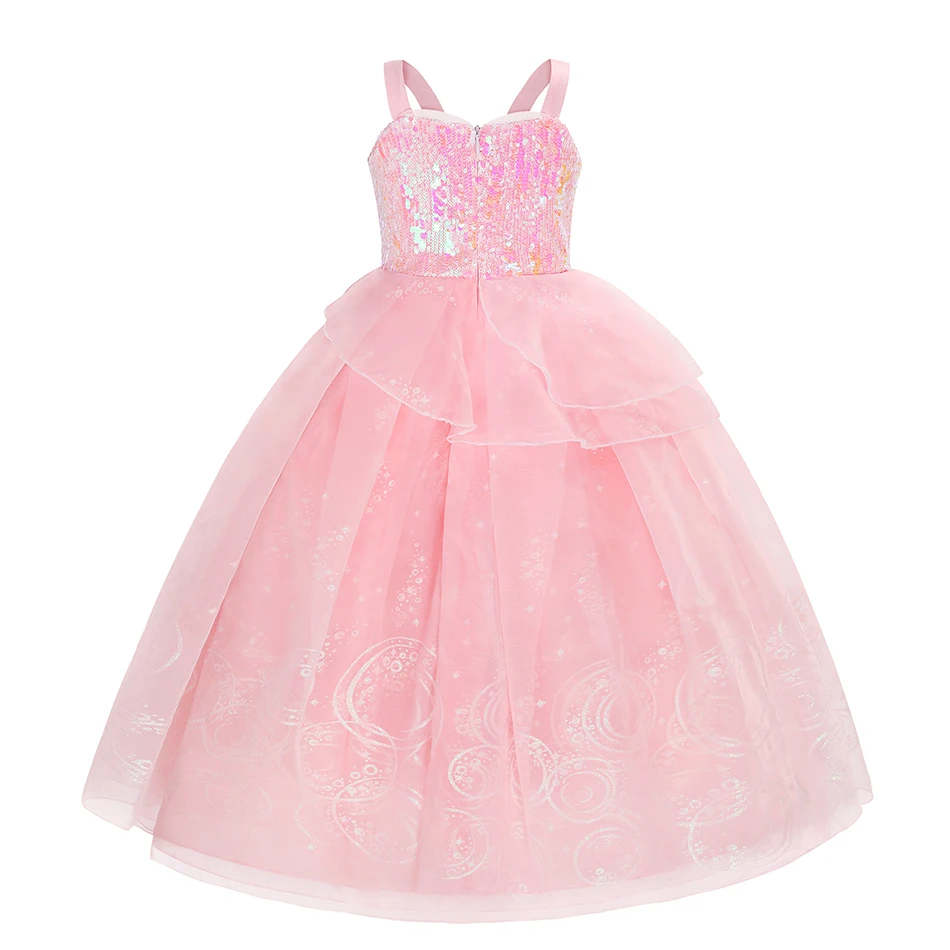 Children Pink Witch Dress Wicked Glinda Elphaba Cosplay Costume Dress Child Girls Halloween Costume Good Witch Princess Dresses S5972a941cbd0466ea1a8cede77a5edadx