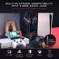 FIFINE Gaming Headpset with Dynamic RGB/MIC/In-line control,Ultra-Soft Memory Foam Ear Pads,for PC PS4 PS5 Xbox Laptops -H3 - Image 6