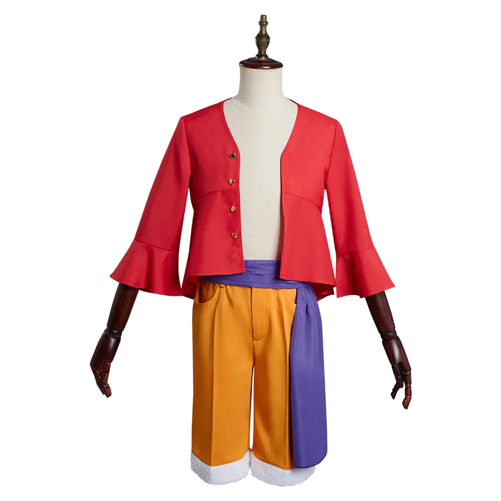 Anime Um Pedaço Macaco D Luffy Cosplay Trajes Camisa De Girassol Top Top  Halloween Roupas De $121,42