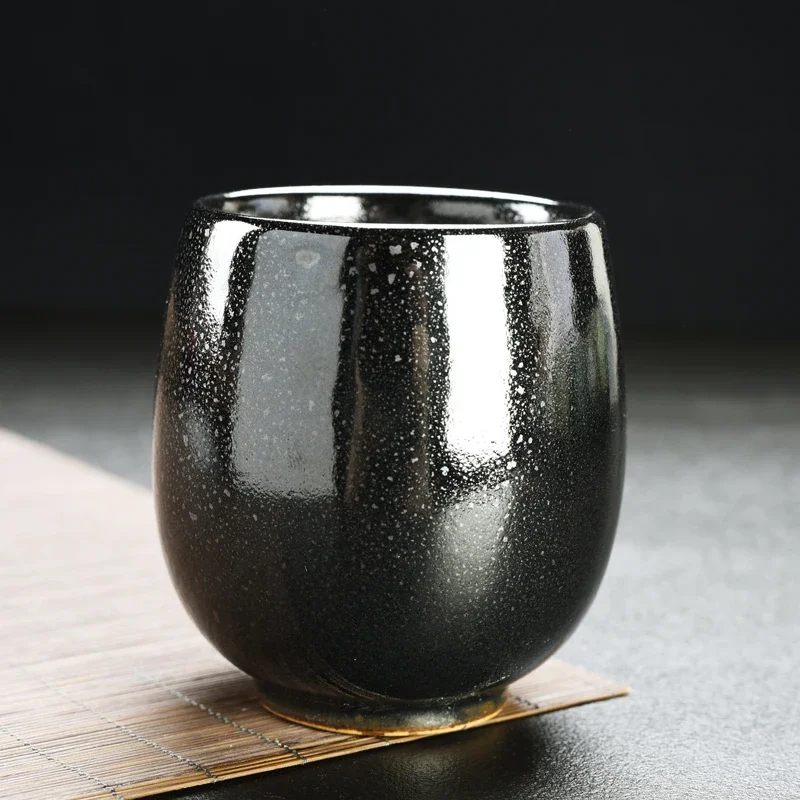 Retro Kiln Change Ceramic Teacup Hand-painted Zen Taste Master Cup Chinese Porcelain Tea Cup Portable Tea Set Accessories 110ml