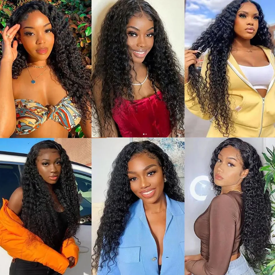 Mogolian Hair 8-30 Inch Kinky Curly Bundles 100% Virgin Human Hair Weaving Natural Curly Hair 2 3 4 Bundle Deals For Extensions 7