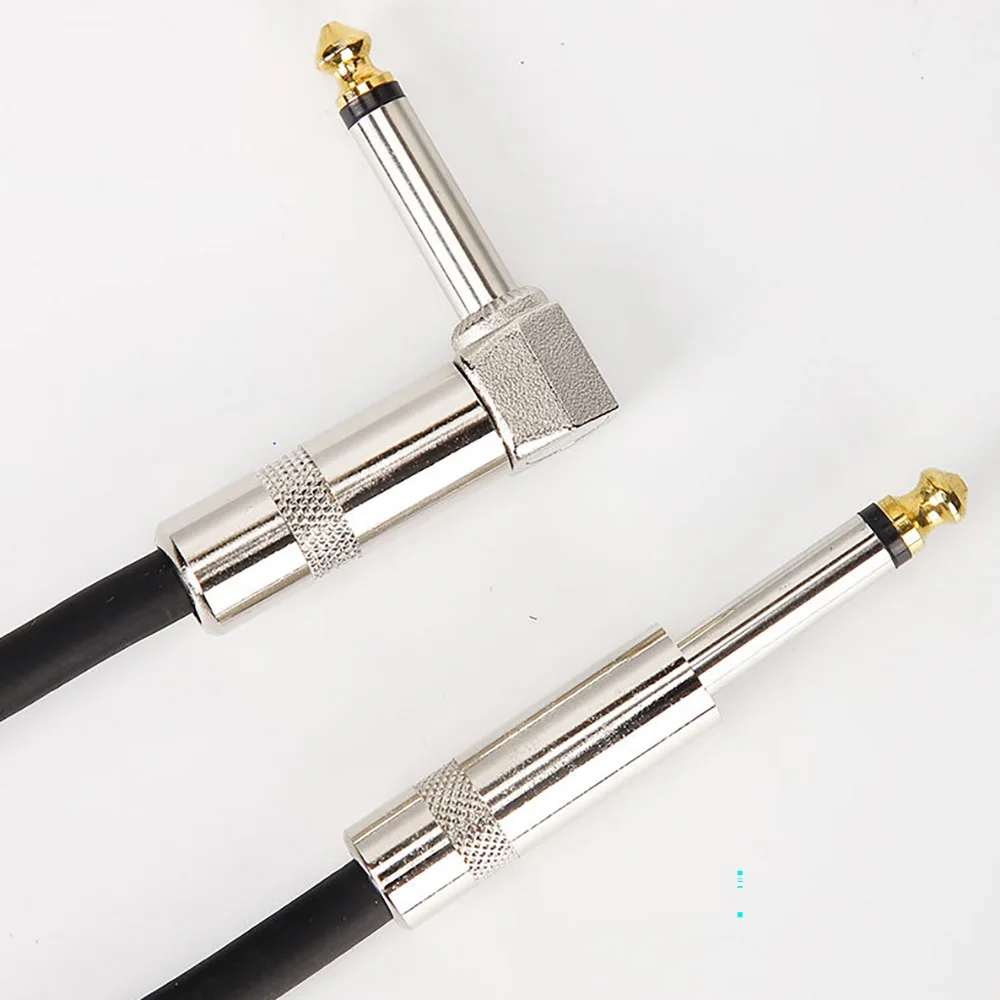 6.35mm Audio Cables TRS 1/4 inch 6.5mm Audio Cable For Electric Guitar Bass 1.5m 3m Gold Plated Shielded Low Noice Jack Cable - 4