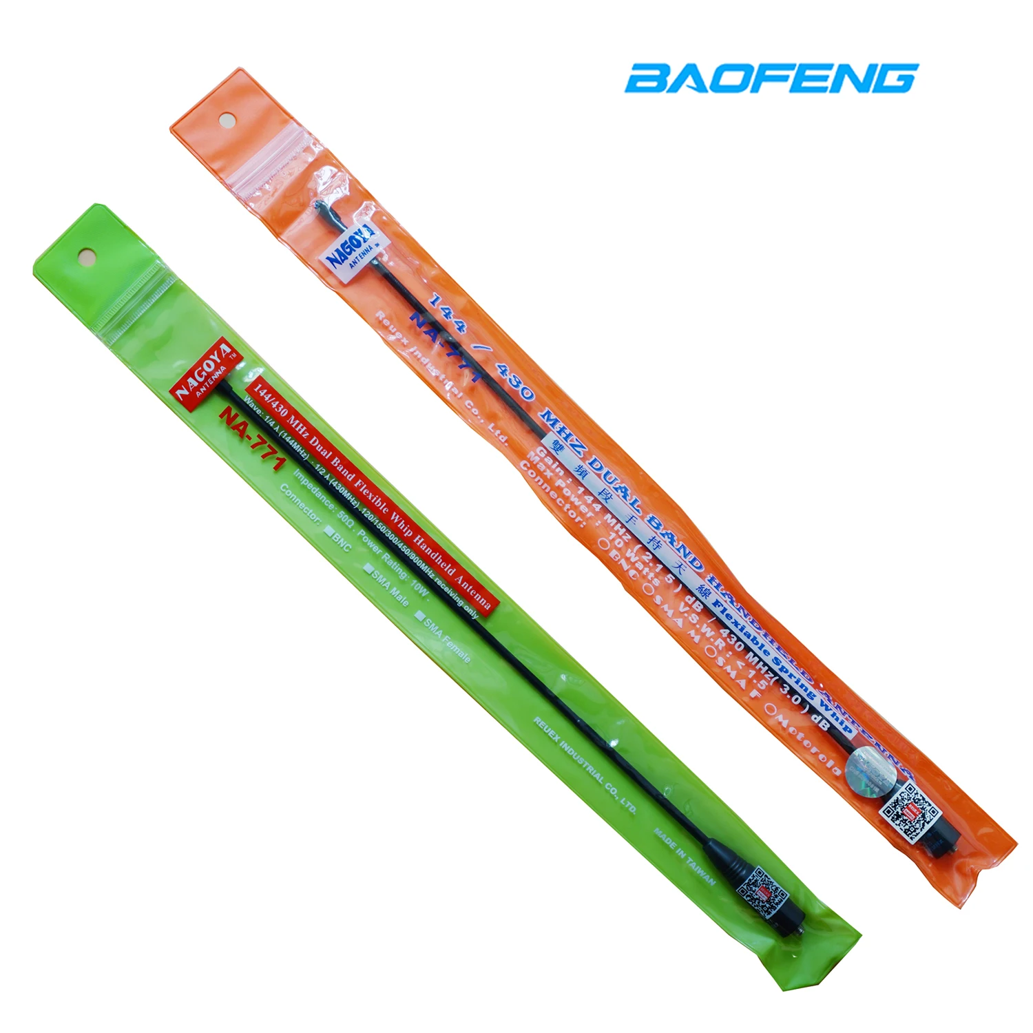 Nagoya Na-771 Sma-F Femmina Dual Band Vhf/Uhf 144/430Mhz Antenna Morbida Na771 Per Baofeng Uv-5R Uv-82 Bf-888S Walkie Talkie Na 771