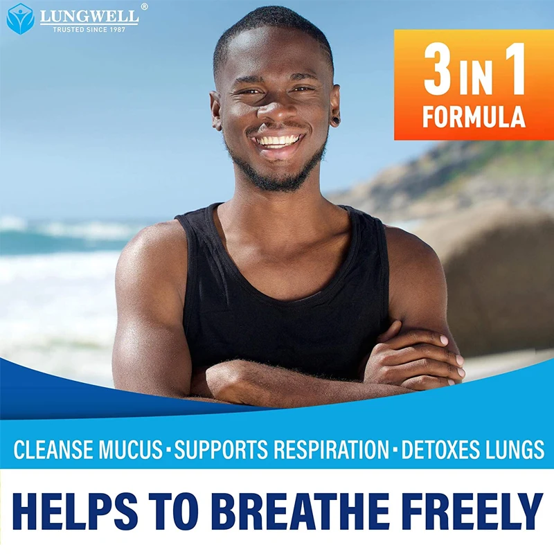 USA Smoking Quit Aid with L-Tryptophan To Help Clear Lungs & Quit Smoking Stress Relief