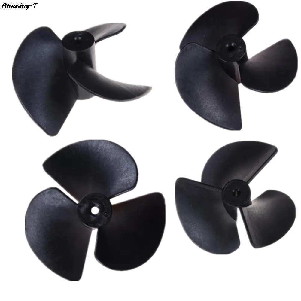 

1pcs 1.9mm(tight with 2mm shaft) 3-blades propellers three blades Nylon paddle for RC boat Positive & Reverse D 40mm Hot Sale