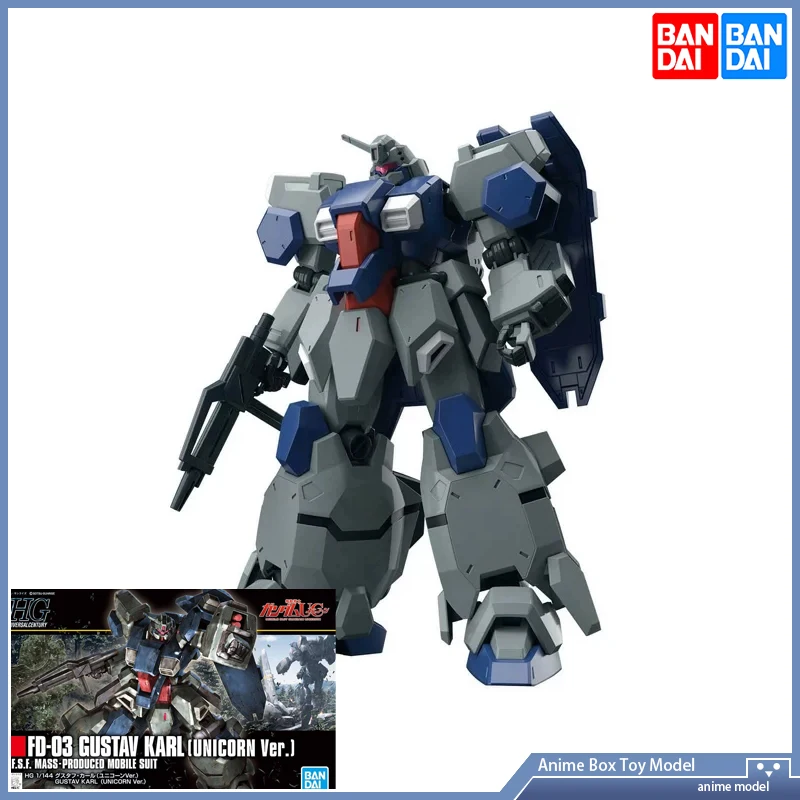 

[In Stock] Bandai HGUC HG 221 1/144 FD-03 GUSTAV KARL UNICORN VER GUNDAM Action Assembly Model