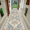 Luxury Design Long Carpet Runner for Corridor Hallway Decor Non-slip Strip Carpets HOTEL Living Room Doorway Washable Doormat 1