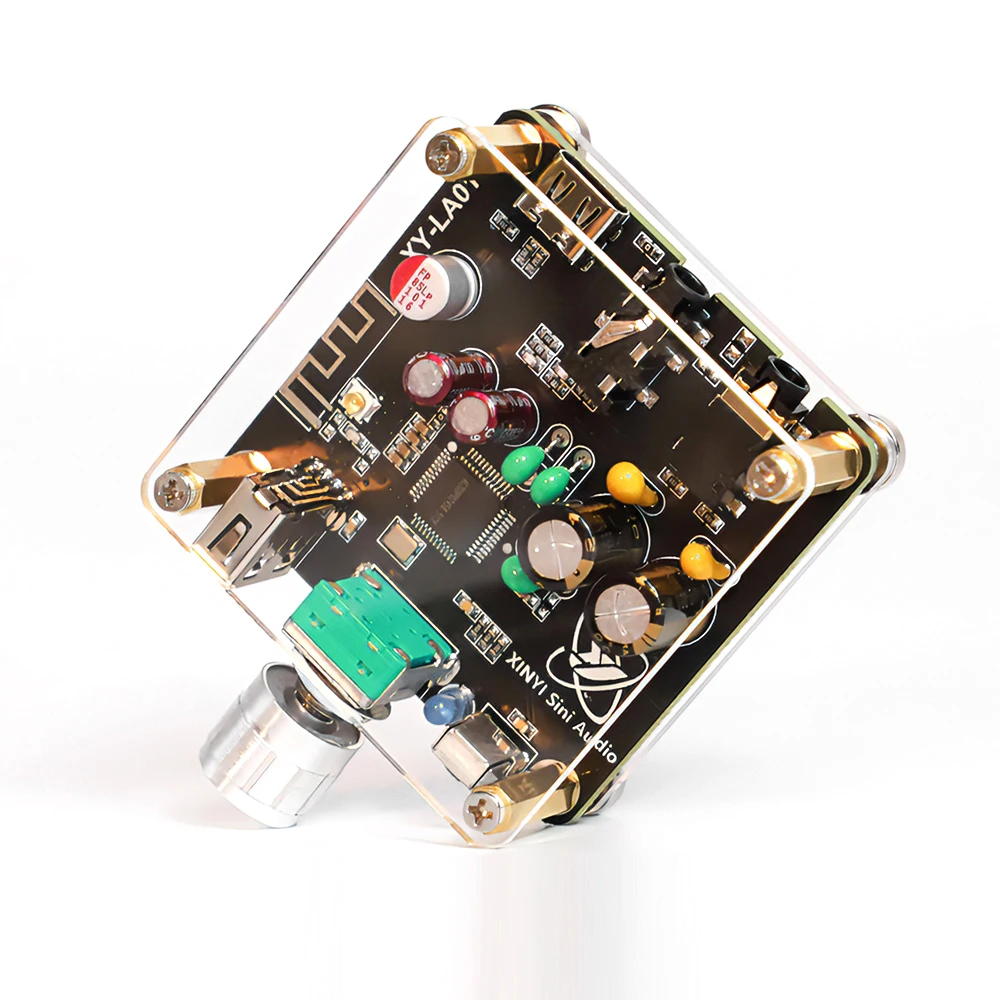 HiFi Bluetooth 5.2 Receiver Board DAC Audio Decoder Board Player Sound Receiver Fever Decoding Module LA01 Type-C