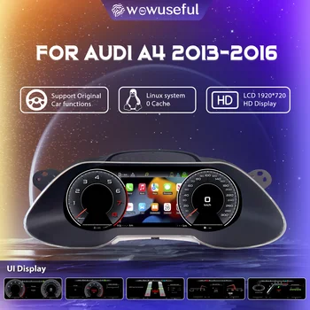 Velocímetro LCD de 1920*720, Panel de Instrumentos Digital para Audi A4 Años 2013-2016, Tablero Virtual 1