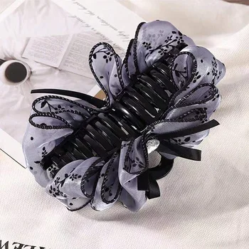 مشبك شعر على شكل قلب مرصع بأحجار الراين متعدد الألوان ومشبك شعر مزدوج الجوانب 4