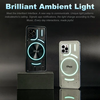 Unihertz Luna Smartphone Rhythm Ambient LED strip Music Phone 8GB RAM 256GB ROM 108MP G99 Mobile Phone Night Vision Cellphone 3