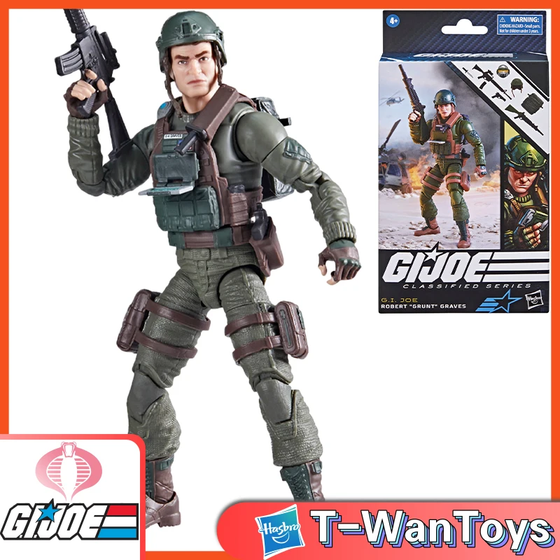 

In Stock Hasbro G.I. Joe Classified Series Robert "grunt" Graves, 87 6-Inch(15Cm) Action Figure Original New and Unopened