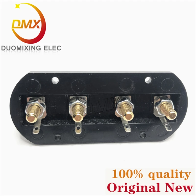 4Pc Amplificatore Altoparlante Terminale Legatura Post 4mm Banana Plug