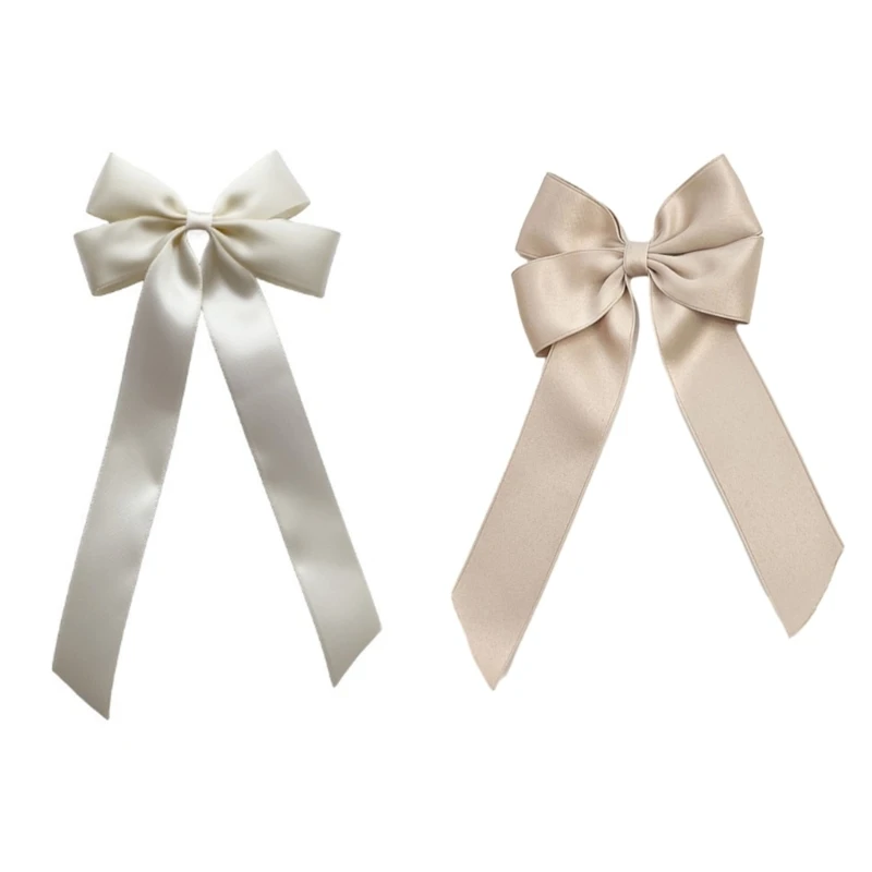 

Y2k Bowknot Hair Clip Ponytail Braids Sweet Girls Hairpin Lovely Hair Clip Dropship