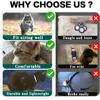 Cute Cat Collar Airtag Breakaway Reflective Kitten Collar with Bell for Apple Air Tag Holder Bell Nylon Silicone Collar for Cats 5