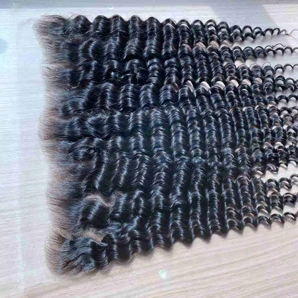 Skinlike Real HD Lace Deep Wave 5x5 6x6 7x7 Invisible HD Lace Closures Hair Skin Melt 13x4 13x6 Frontal Only Pre Plucked