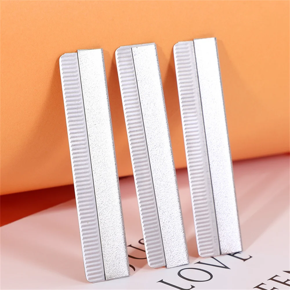 Alloy Blade Durable Silver Eyebrow Scraper Eyebrow Trimming Sharp Knife Small Lifting Knife Makeup Sharp 5.8cm