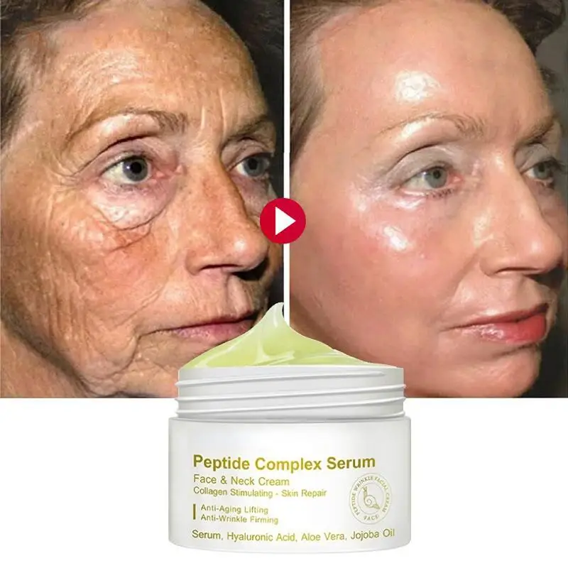 Anti-wrinkle Cream Hyaluronic Acid Moisturizing Skin Care Peptide Complex Essence Firming Whitening Beauty Cosmetics