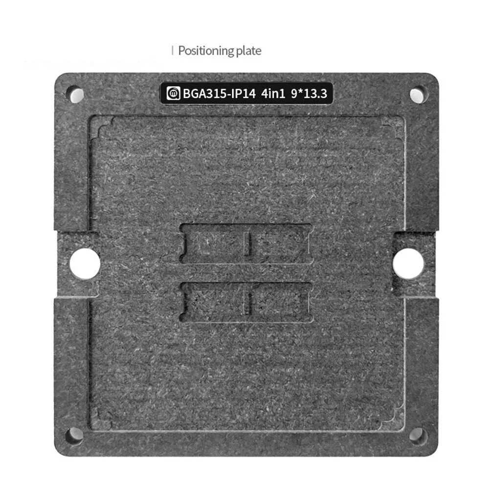 

AMAOE BGA315 BGA Reballing Stencil Positioning Plate for IPhone 14 14Pro Max Plus NAND