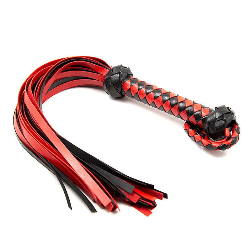 Horse Whip Riding Crop Equestrian Faux Leather Whip Horse Equipment Training Riding for Couples equestrian whip riding accessories