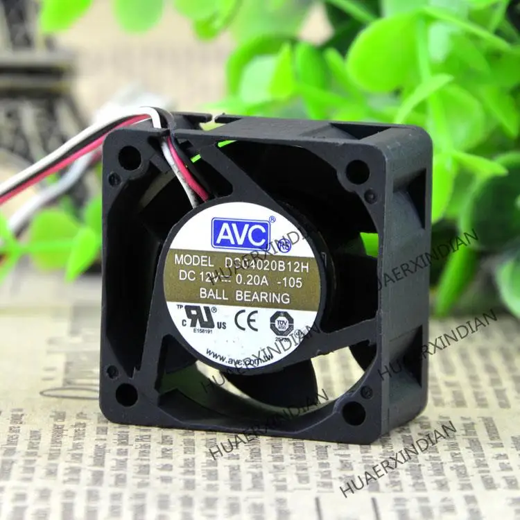 

Новый комплект охлаждающего вентилятора 4 см 4 1U 4020 12 в а DS04020B12H