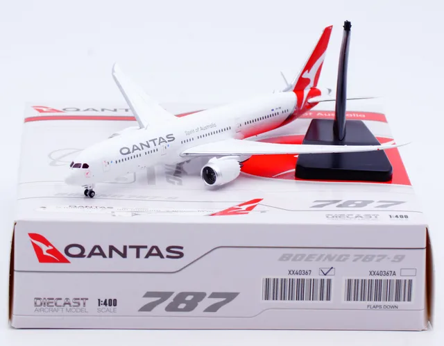 XX40367 Alloy Collectible Plane Gift JC Wings 1:400 Qantas