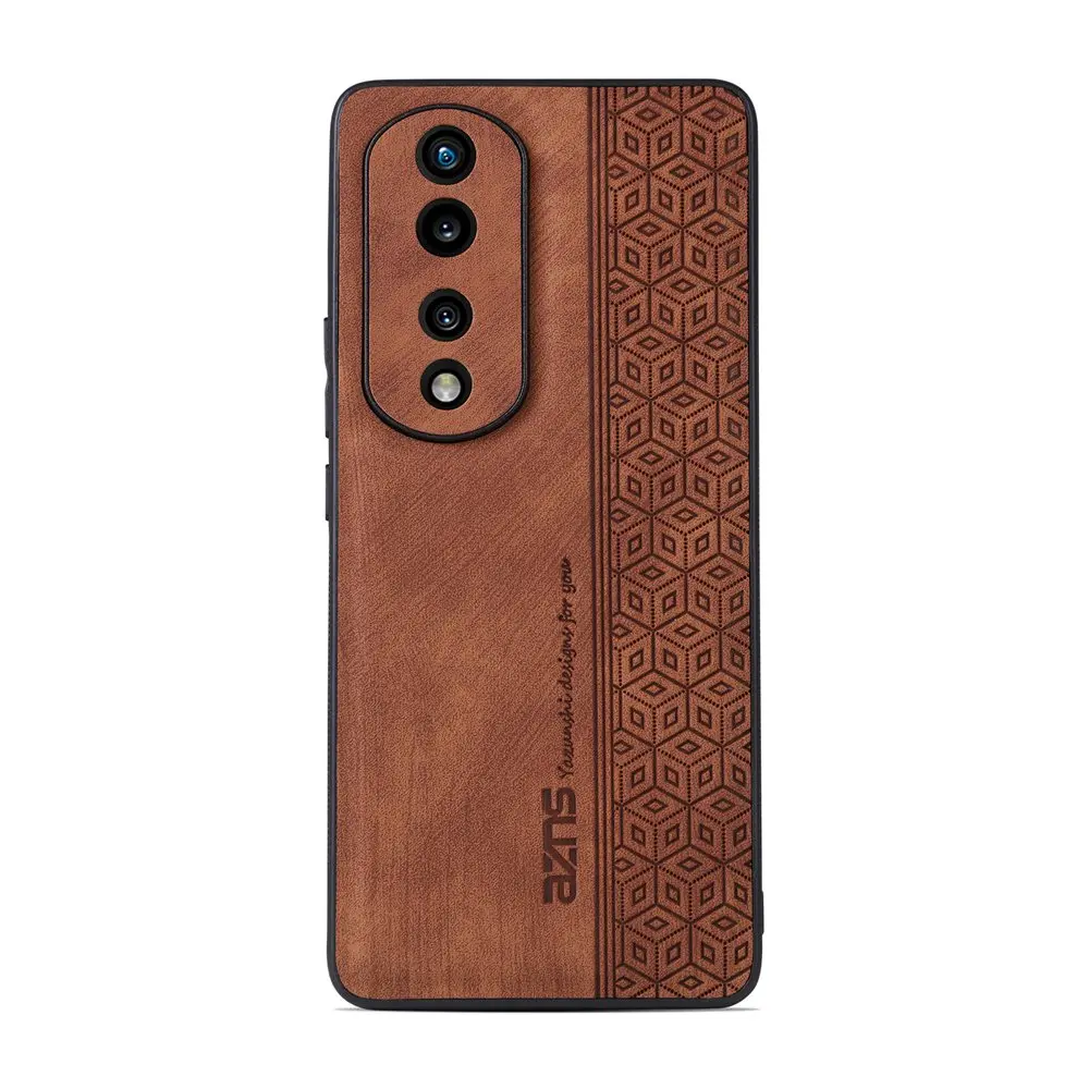 Ultra Thin Cube Pattern Leather Protective Case - Full Coverage Cover