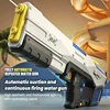 Fully Automatic Electric Shooting Pull-Out Type Water Gun Toys, Summer Outdoor High-Pressure Swimming Pool Water Play Toy Gifts 2
