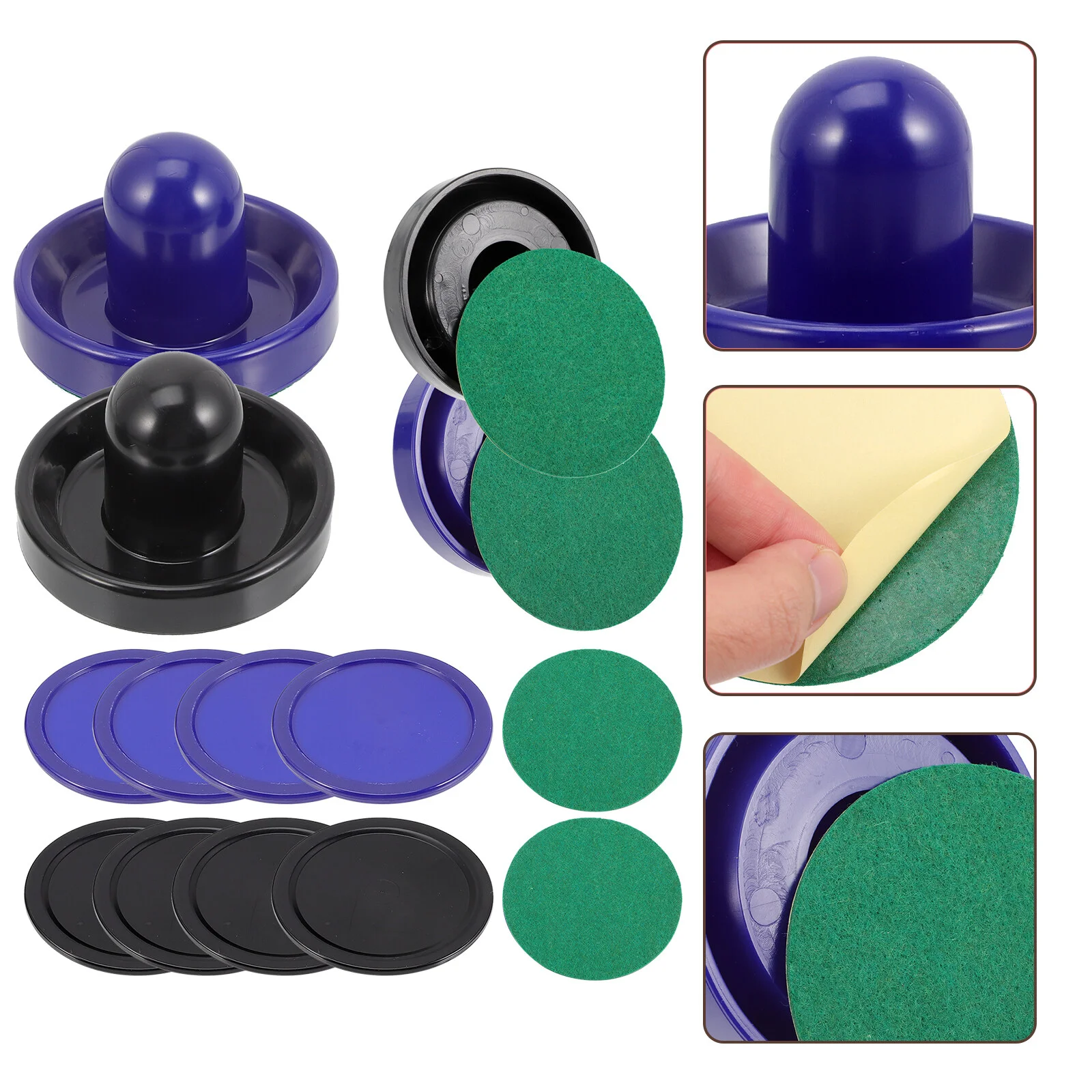 Racket Plastic Hockey Pucks Game Parts Air Paddles Table Toys