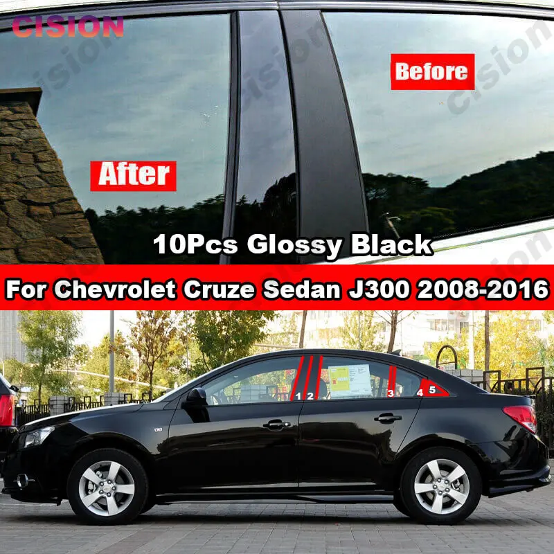 

Наклейка из углеродного волокна для Chevrolet Cruze Sedan J300