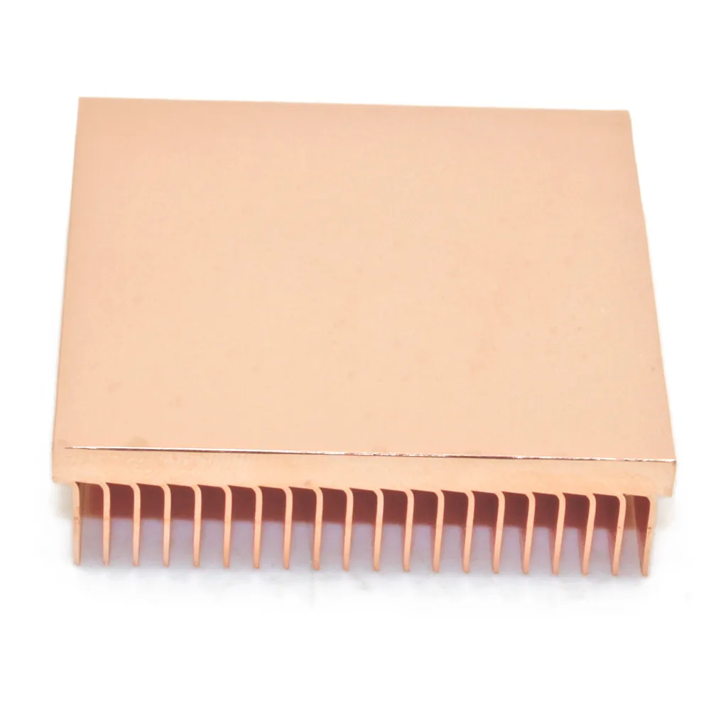 radiador, para chip eletrônico ic, refrigeração, 40x40x10mm