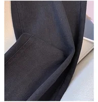 150Kg Plus Size Women's Hip 136 Autumn Street Style Jeans Loose Straight Leg Elastic Waist Denim Pants 7XL 8XL 9XL - Image 4